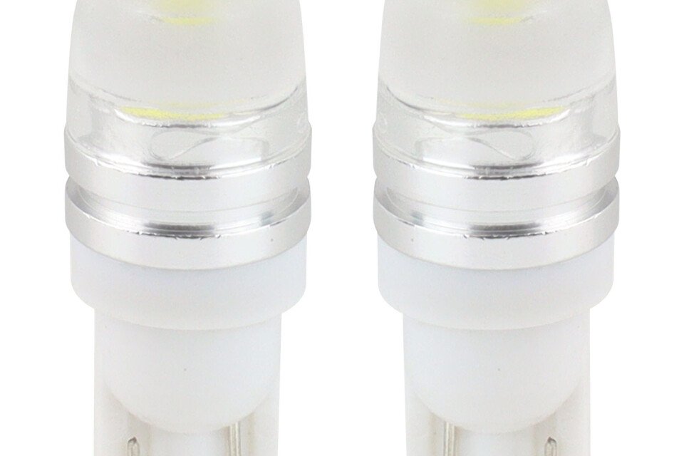 Żarówki LED STANDARD białe T10 5730 2SMD LENS