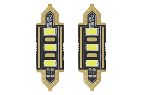 LED STANDARD Festoon C5W 3xSMD 5730 12V 39mm izzók