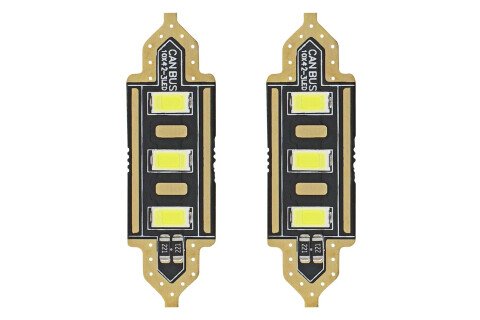 LED STANDARD Festoon C5W 3xSMD 5730 12V 41mm izzók