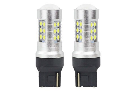 LED CANBUS 3030 24SMD T20 7440 W21W fehér 12V / 24V izzók