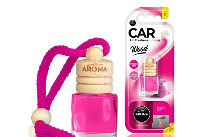 Osvežilec zraka AROMA WOOD BUBBLE GUM