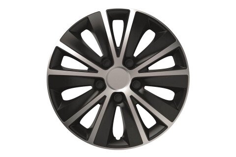 Coprimozzo Rapide 16" ARGENTO & NERO (nero e argento)
