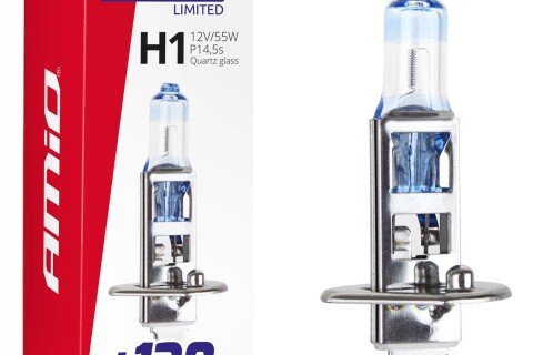 Λαμπτήρας αλογόνου H1 12V 55W LumiTec LIMITED + 130%