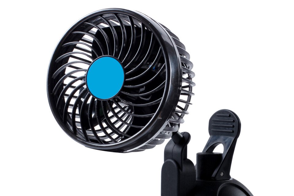 TURBO ventilator sa usisom 6" 24V