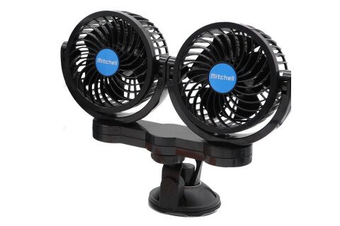 2xTURBO 4" 24V ventilator sa usisom