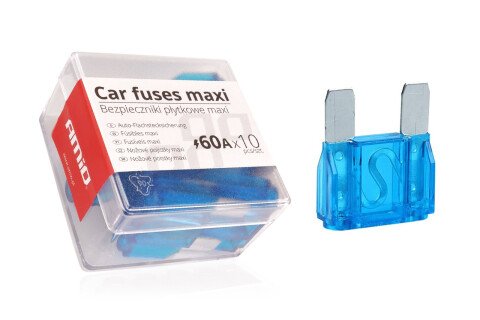 Siguranțe auto MAXI cutie 10 buc 60A