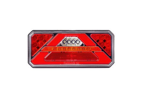 Lampada combinata posteriore a LED AMiO RCL-02-L, dinamica, sinistra