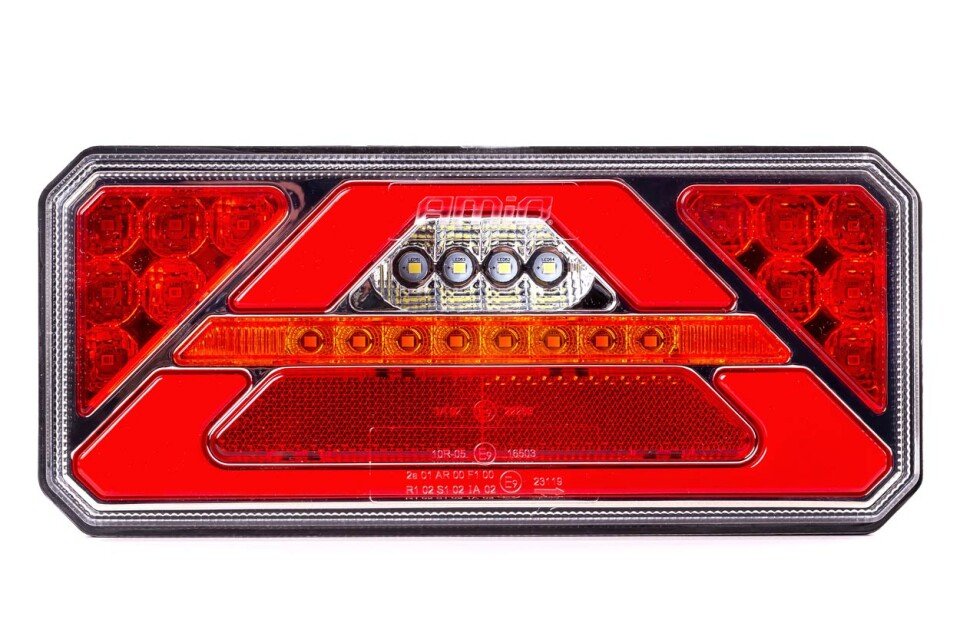 Lampa tylna zespolona LED AMiO RCL-02-R, dynamiczna, prawa