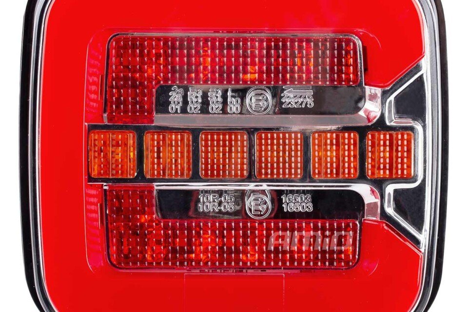 LED zadnja kombinirana svetilka AMiO RCL-08-LR dinamična leva/desna