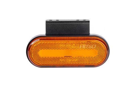 LED lampa AMiO OM-01-O ovalna, narančasta