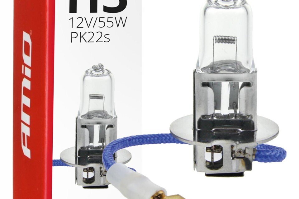 Halogenlampe H3 12V 55W UV-Filter (E4)