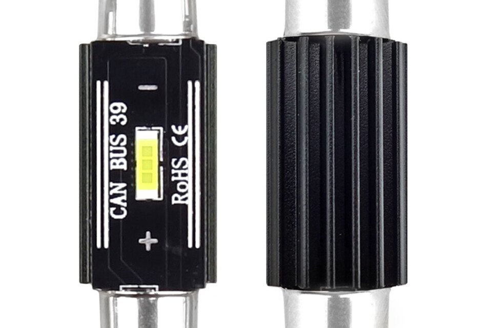 LED CANBUS 1860 1SMD UltraBright Soffitte C5W C10W C3W 39mm Weiß 12V / 24V