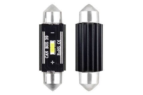 LED CANBUS 1860 1SMD UltraBright Soffitte C5W C10W C3W 39mm Weiß 12V / 24V