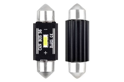 LED CANBUS 1860 1SMD UltraBright Festoon C5W C10W C3W 36mm bijela 12V / 24V