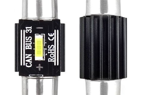 LED CANBUS 1860 1SMD UltraBright Festoon C5W C10W C3W 31mm Bílá 12V / 24V