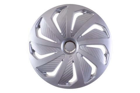 Wind RC 15" ασημί καπάκι με δαχτυλίδι χρωμίου