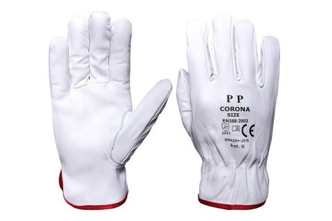 Pracovní rukavice CORONA z kozí kůže