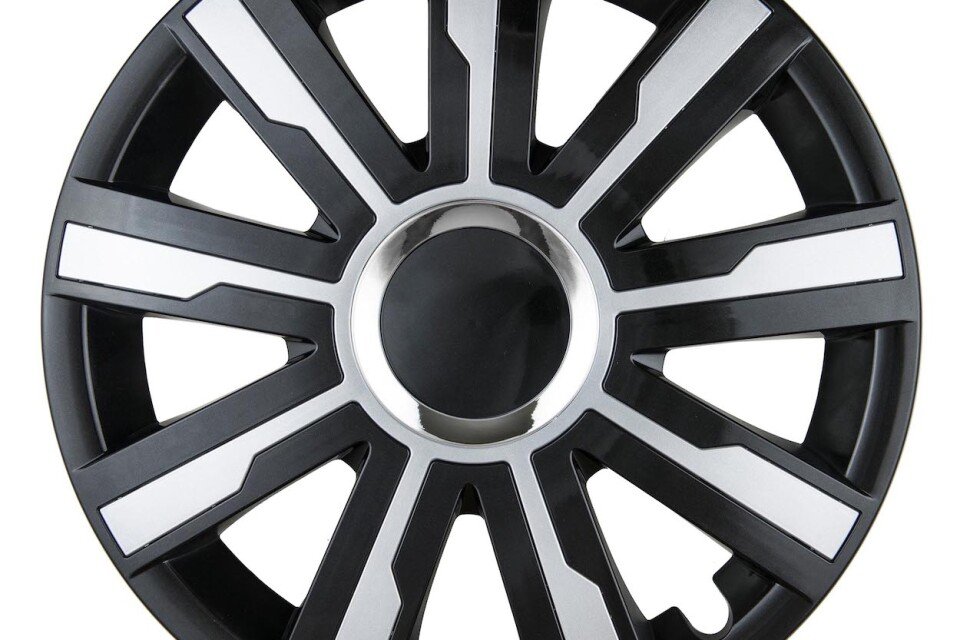 MIRAGE 15" černo/stříbrná čepice