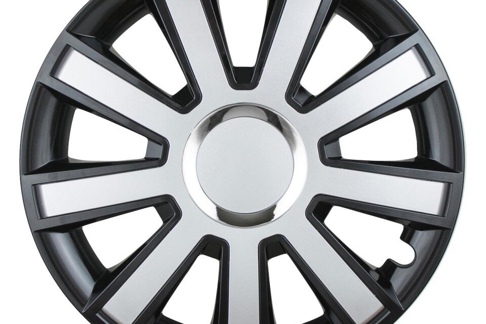 FLASH 15" czarno-srebrny kapturek