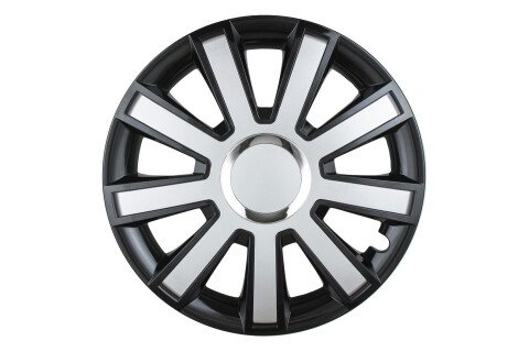 FLASH 15" czarno-srebrny kapturek