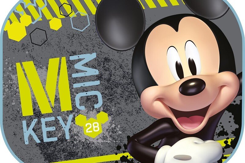 Seitenvorhänge 2 Stück 44 * 35cm MICKEY