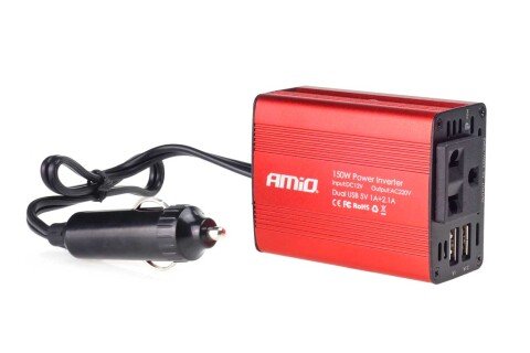 Napetostni pretvornik 12V / 230V 150W / 300W 2xUSB PI01