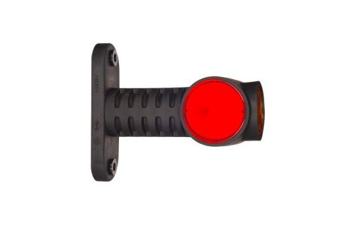 Lampă de delimitare triplă HOR 77, nivel cu braț lung, LED 12 / 24V (cablu 0,5 m)