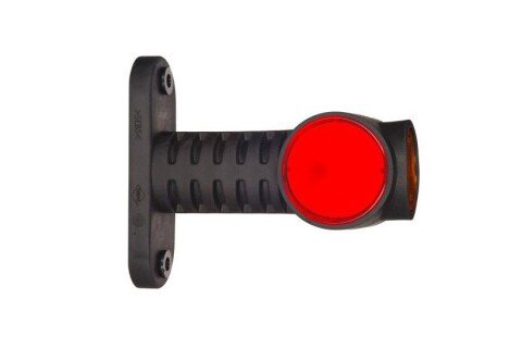 Lampa obrysowa potrójna HOR 77, poziomica długie ramię, 12/24V LED (kabel 0,5m)