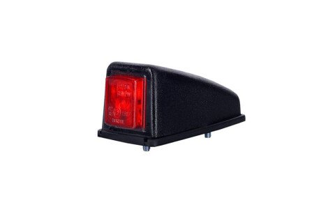 Oldalsó lámpa HOR 44 sarok LED 12 / 24V RED