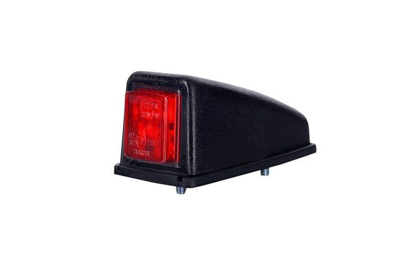 Oldalsó lámpa HOR 44 sarok LED 12 / 24V RED