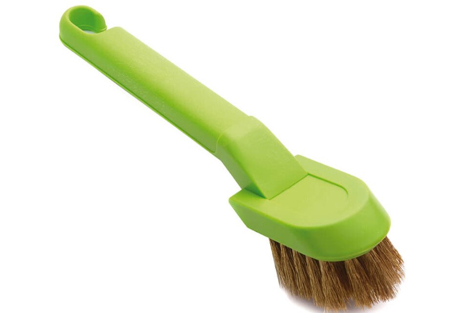 Große Messingbürste