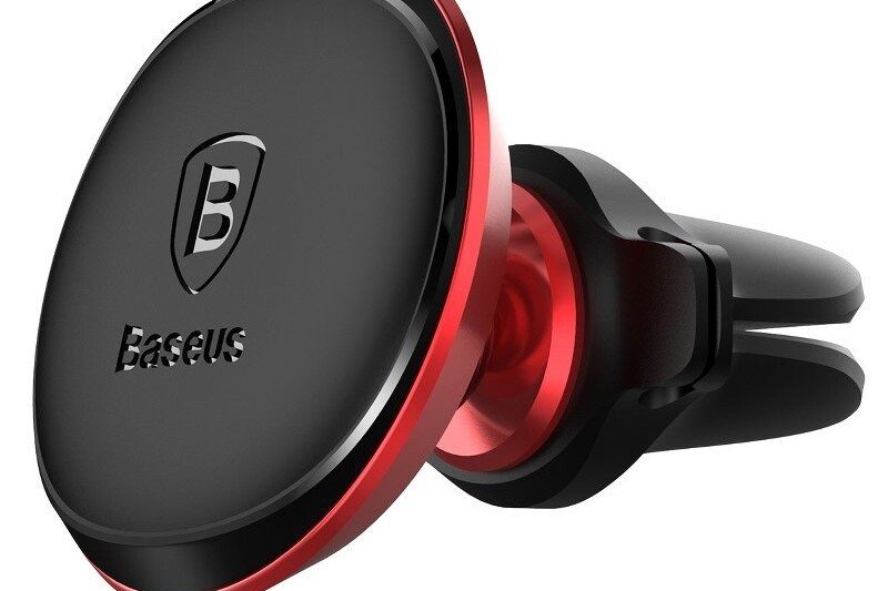 BASEUS MAGNETIC AIR VENT magnetni držač za auto crveni