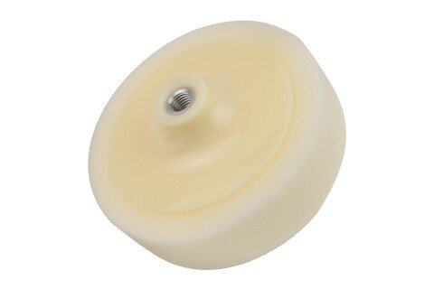 Polírozó szivacs fehér 150 x 45 mm M14 - kemény