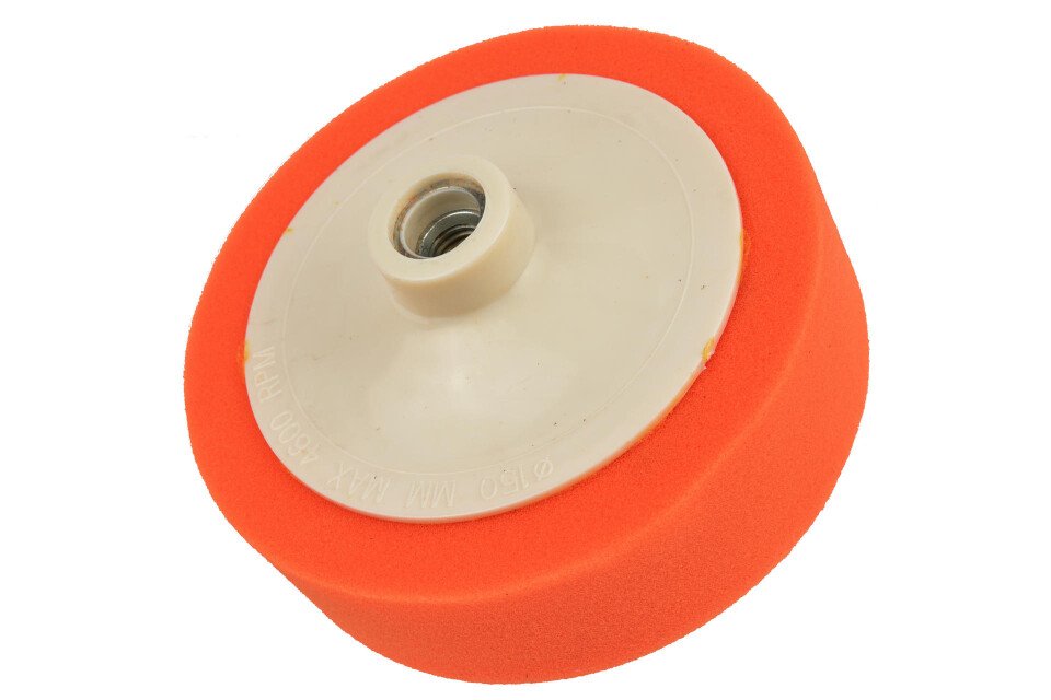Oranžna polirna goba 150 x 45 mm M14 - univerzalna