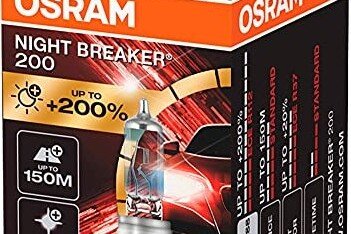 Lampadina alogena Osram H7 12V 55W PX26d NIGHT BREAKER 200/1 pz /