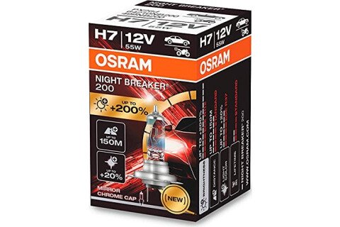 Halogena žarulja Osram H7 12V 55W PX26d NIGHT BREAKER 200/1 kom /