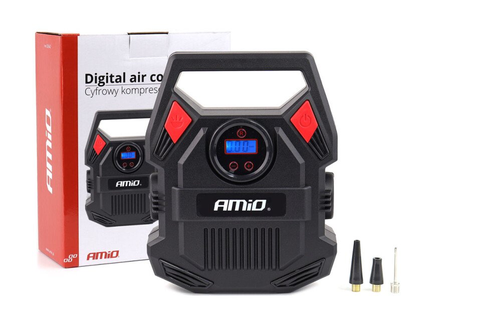 Compresor auto digital cu LED 12V ACOMP-17