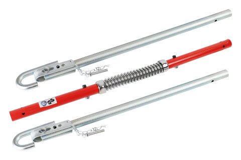 Kruto sklopivo uže za vuču 3T 205 cm s amortizerom, TUV CE