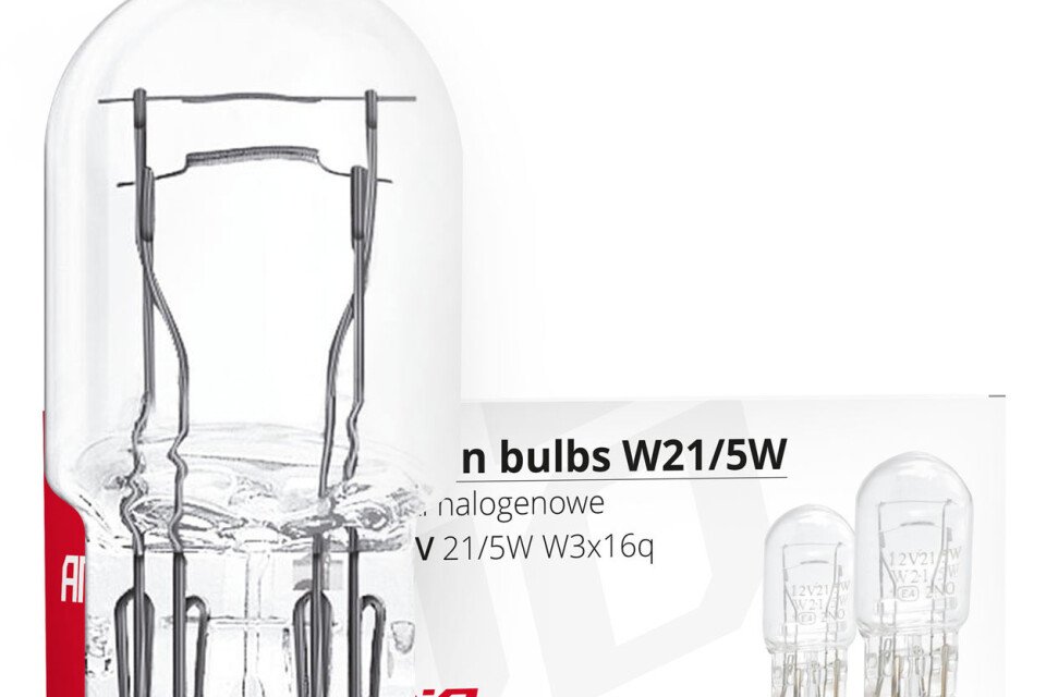 Halogene sijalice T20 W21 / 5W W3x16q 10 kom