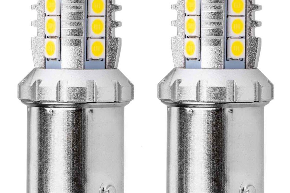 LED CANBUS 3030 16SMD 1156 BA15S P21W R10W R5W Bílá 12V / 24V