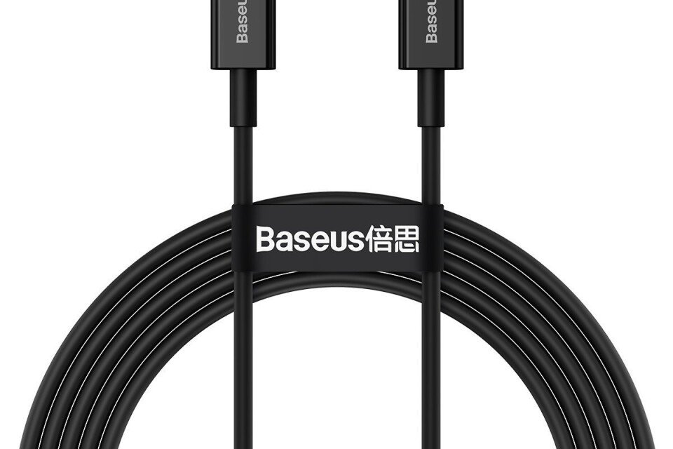 BASEUS USB-C kabel za Lightning Superior Series, 20W, PD, 200 cm crni