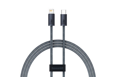 BASEUS USB-C kabel za Lightning Dynamic Series, 20W, 100 cm siv
