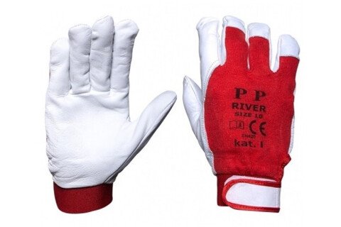 Delovne rokavice iz kozje kože RIVER - velikost 10