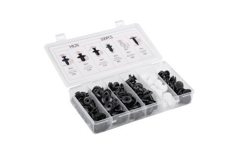 Satz Autonadeln und Stifte 100-tlg