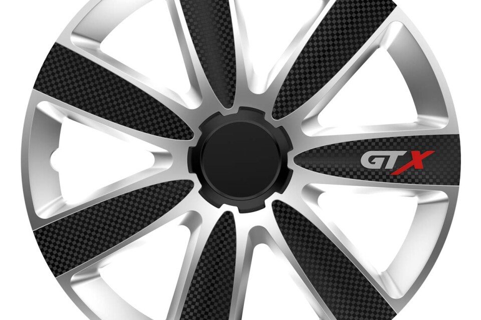 Kryt GTX Carbon černo-stříbrný 16"