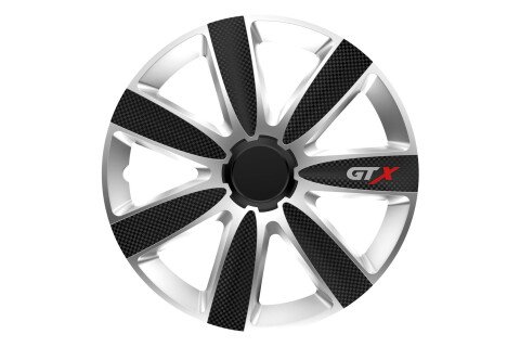 Kryt GTX Carbon černo-stříbrný 16"