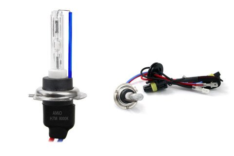Xenon-Glühlampe, Metall-Xenon-Glühfaden H7M 8000K
