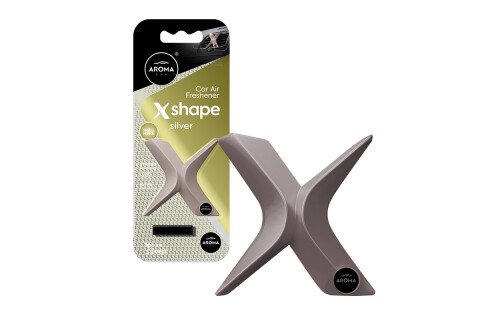Osvježivač zraka AROMA CAR X Shape Silver