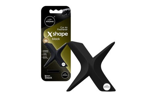 Lufterfrischer AROMA CAR X Shape Schwarz