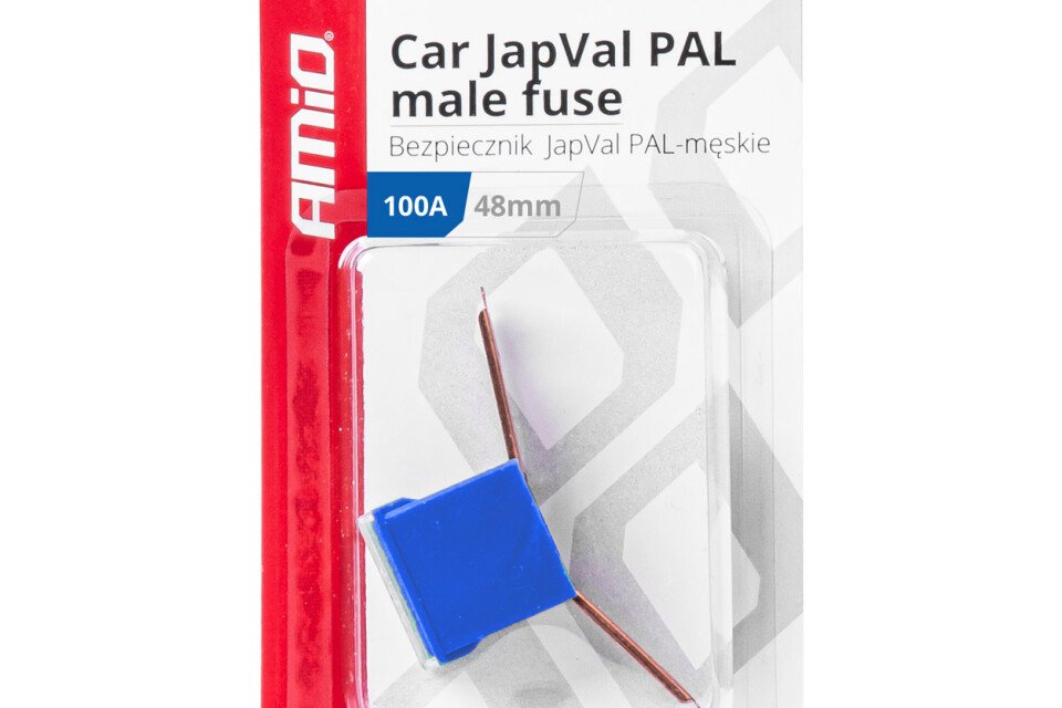 JAPVAL PAL muški auto osigurač 48mm 100A AMIO-03424